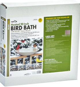 api 20 inch heated bird bath